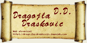 Dragojla Drašković vizit kartica